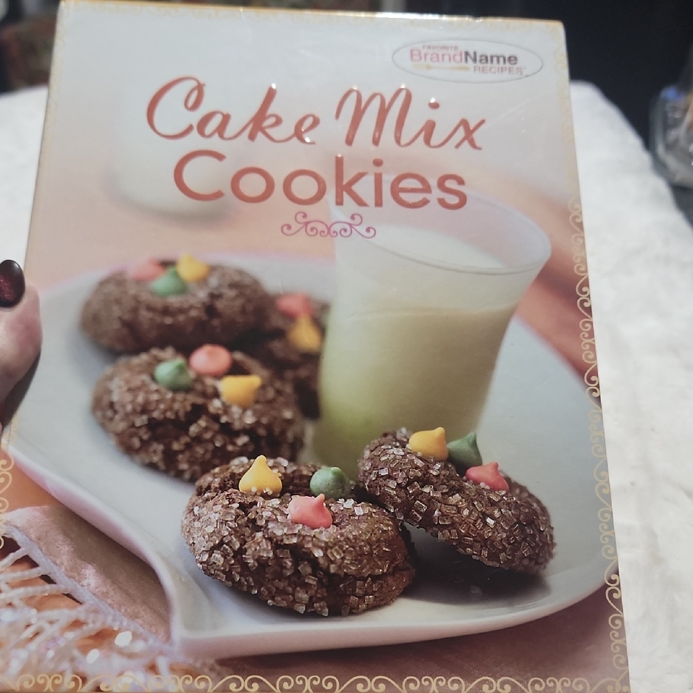 Cake Mix Cookies -  Favorite Brand Name Recipes Book.